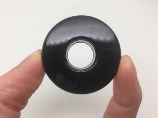 Donut střední černý